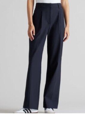 Rhone The Pleated Trouser Commuter - Navy 6